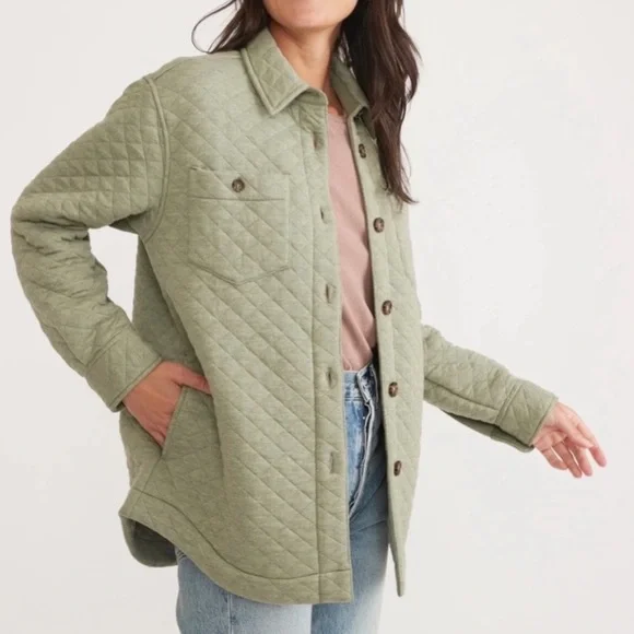 Marine Layer Corbet Quilted Shirt Jacket - Picture 2 of 11